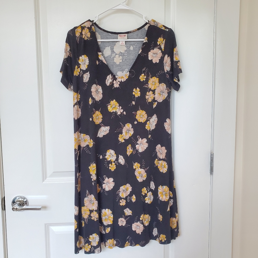 Floral T-Shirt Dress